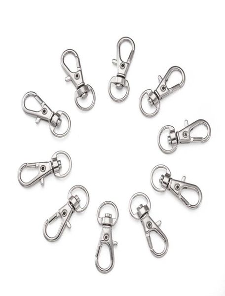 100pcs alloy swivel lanyard snap hook lobster claw clasps jewelry making bag keychain diy accessories6607298
100pcs alloy swivel lanyard snap hook lobster claw clasps jewelry making bag keychain diy accessories6607298