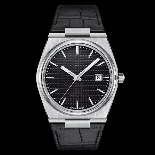 classic men's quartz watch stainless steel 40mm automatic calendar display cowhide strap black wristwatch2963, Slivery;brown
classic men's quartz watch stainless steel 40mm automatic calendar display cowhide strap black wristwatch2963, Slivery;brown
