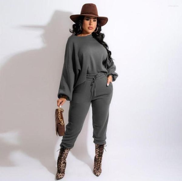 women039s two piece pants rmsfe 2023 ladies spring and autumn solid color leisure long sleeve round neck fashion loose elastic 6056781, White
women039s two piece pants rmsfe 2023 ladies spring and autumn solid color leisure long sleeve round neck fashion loose elastic 6056781, White