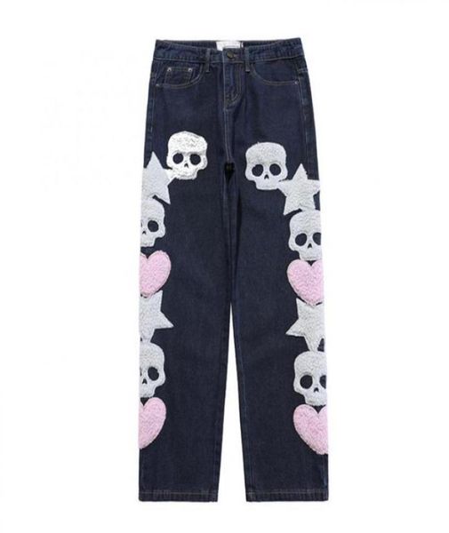 men039s jeans fashion skull graphic embroidery ripped y2k mens pants harajuku vibe style streetwear oversize casual denim trous9058764, Blue
men039s jeans fashion skull graphic embroidery ripped y2k mens pants harajuku vibe style streetwear oversize casual denim trous9058764, Blue