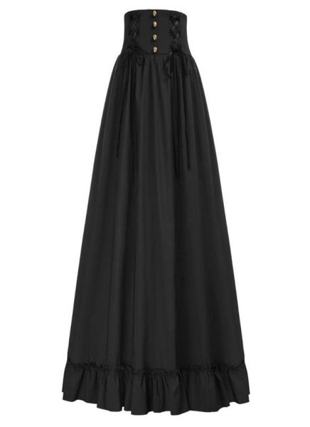 skirts steampunk women renaissance skirt smocked back high waist slim retro ruffled hem flared aline swing skater long5421035, Black
skirts steampunk women renaissance skirt smocked back high waist slim retro ruffled hem flared aline swing skater long5421035, Black