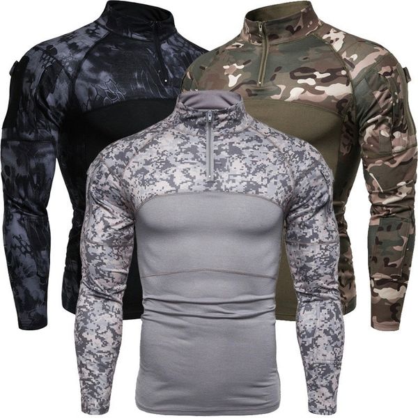 men's tshirts men's sports outdoor military camouflage long sleeve tshirt fashion casual long sleeve shirt 230822, White;black
men's tshirts men's sports outdoor military camouflage long sleeve tshirt fashion casual long sleeve shirt 230822, White;black