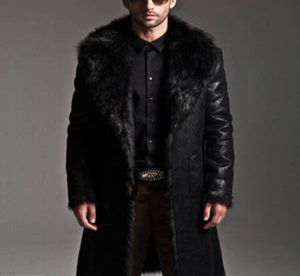 plus size 7xl 2020 winter warm faux leather jackets men punk parka long double sieded overcoats men fur coat outwear4356825, Black
plus size 7xl 2020 winter warm faux leather jackets men punk parka long double sieded overcoats men fur coat outwear4356825, Black