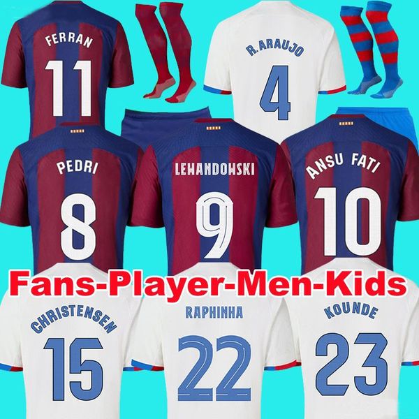 23 24 camisetas de football soccer jerseys pedri lewandowski gavi 2023 2024 fc ansu fati ferran raphinha barcelona dest football shirt men b, Black;yellow
23 24 camisetas de football soccer jerseys pedri lewandowski gavi 2023 2024 fc ansu fati ferran raphinha barcelona dest football shirt men b, Black;yellow