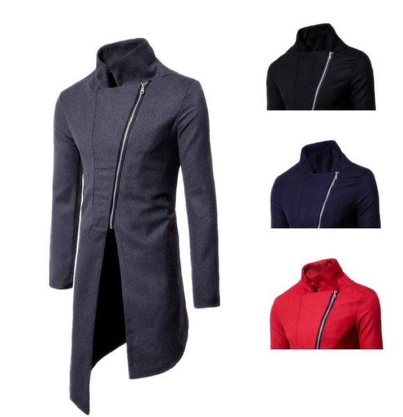 2018 new men039s fashion personality pure color selfcultivation asymmetrical zipwool coat2271494, Tan;black
2018 new men039s fashion personality pure color selfcultivation asymmetrical zipwool coat2271494, Tan;black