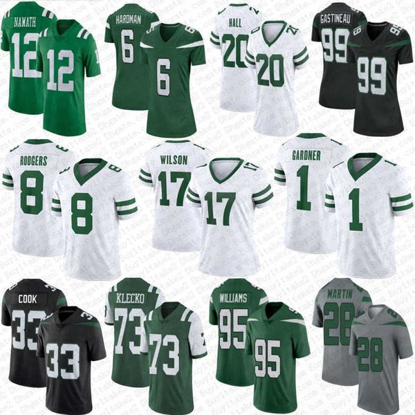8 aaron rodgers ahmad sauce gardner football jersey garrett wilson dalvin cook joe klecko quinnen williams breece hall allen lazard mark gas, Black;red
8 aaron rodgers ahmad sauce gardner football jersey garrett wilson dalvin cook joe klecko quinnen williams breece hall allen lazard mark gas, Black;red