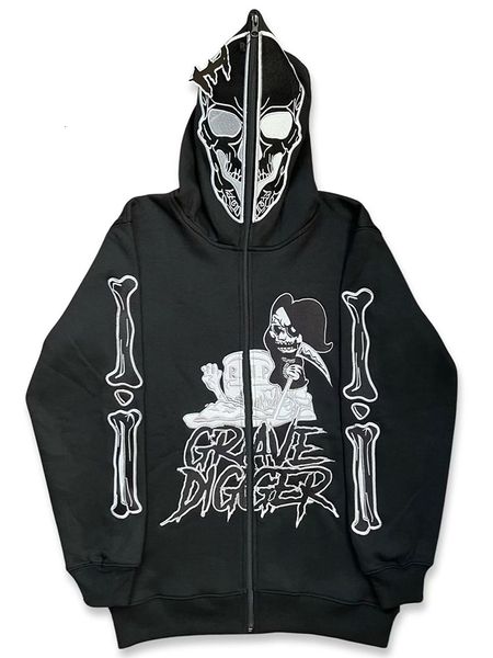 men's hoodies sweatshirts zip hoodie emo star skeleton goth sweatshirt sport coat pullover gothic long sleeve oversized hoodie y2k jack, Black
men's hoodies sweatshirts zip hoodie emo star skeleton goth sweatshirt sport coat pullover gothic long sleeve oversized hoodie y2k jack, Black