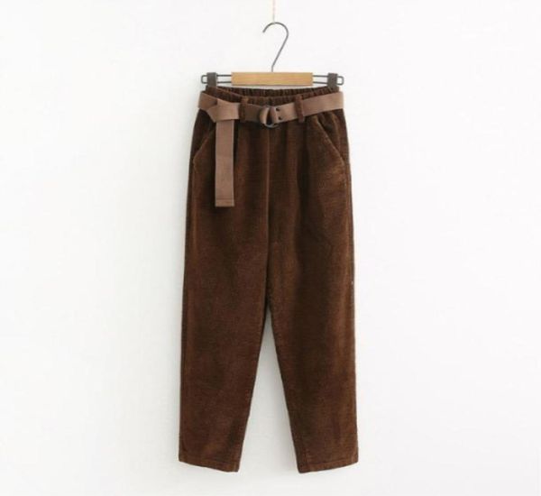 corduroy pants harem pants autumn winter women pants elastic waist sashes casual black trousers pantalones mujer cintura alta cx202866623, Black;white
corduroy pants harem pants autumn winter women pants elastic waist sashes casual black trousers pantalones mujer cintura alta cx202866623, Black;white