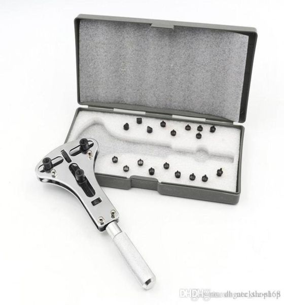 new new watch repair tool waterproof screw case back opener remover watchmaker tool set watch opener with 18 pcs replaceable part86861918
new new watch repair tool waterproof screw case back opener remover watchmaker tool set watch opener with 18 pcs replaceable part86861918