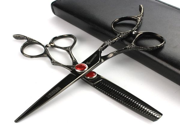 black professional hairdressing scissors 60 inch 440c cutting shears japanese hair salon hair styling to thinning scissors set1388648
black professional hairdressing scissors 60 inch 440c cutting shears japanese hair salon hair styling to thinning scissors set1388648