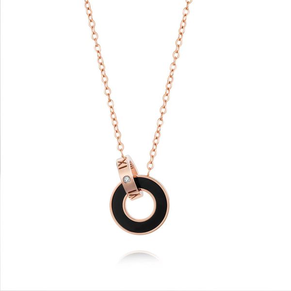 jewelry designer women's necklace double ring buckle with diamonds pendant necklace classic collar bone women's pendant necklace g, Silver
jewelry designer women's necklace double ring buckle with diamonds pendant necklace classic collar bone women's pendant necklace g, Silver