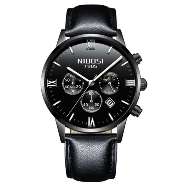 nibosi men watch luxury men fashion casual dress watch military army quartz wrist watches with genuine leather watches strap271j, Slivery;brown
nibosi men watch luxury men fashion casual dress watch military army quartz wrist watches with genuine leather watches strap271j, Slivery;brown