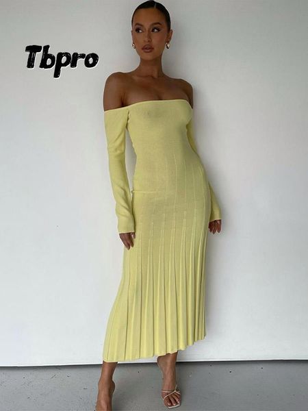 basic casual dresses slash neck knitted long dress for women solid chest wrapping slim pleated vestidos fashion vacation party robe winter 2, Black;gray
basic casual dresses slash neck knitted long dress for women solid chest wrapping slim pleated vestidos fashion vacation party robe winter 2, Black;gray