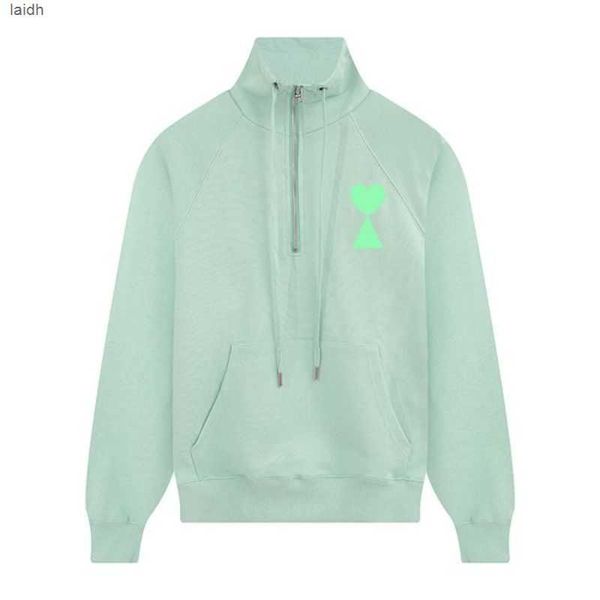 designer amis hoodie women's fashion luxury brand loose a-line small red heart couple casual standing neck half zip size s-xlvtoveprr, Black
designer amis hoodie women's fashion luxury brand loose a-line small red heart couple casual standing neck half zip size s-xlvtoveprr, Black