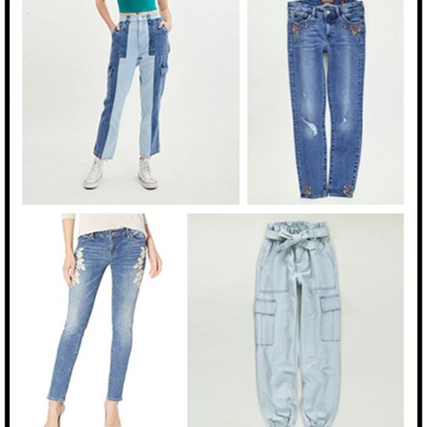 women's jeans foreign trade original single spanish fashion embroidery washed elastic high waist slim pencil pants jeans 230821, Blue
women's jeans foreign trade original single spanish fashion embroidery washed elastic high waist slim pencil pants jeans 230821, Blue