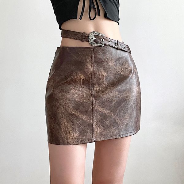 skirts graduated metal belt leather skirt ie biker chic skinny hip wrap skirt, Black
skirts graduated metal belt leather skirt ie biker chic skinny hip wrap skirt, Black