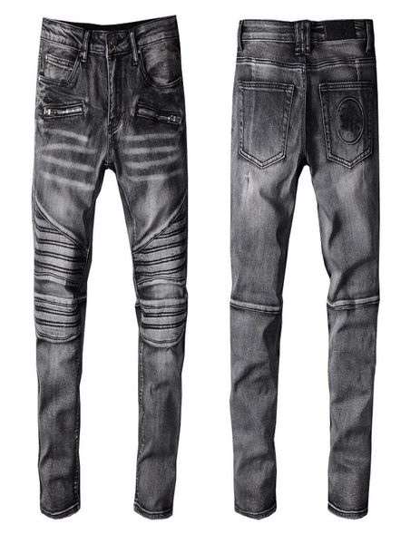 black man skinny jeans designer grey fit rip skull slim biker for mens denim distress cult rapper street zipper pocket long straig8721029, Blue
black man skinny jeans designer grey fit rip skull slim biker for mens denim distress cult rapper street zipper pocket long straig8721029, Blue
