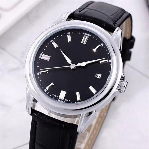 fashion luxury mens designer watches brand mechanical automatic movement men wristwatches leather strap 40mm dial business wat323d, Slivery;brown
fashion luxury mens designer watches brand mechanical automatic movement men wristwatches leather strap 40mm dial business wat323d, Slivery;brown