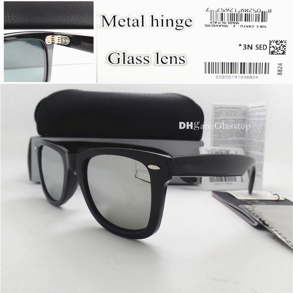 glass lens metal hinge brand designer men women plank frame sunglasses uv400 52mm vintage shade mercury mirror leather314s, White;black
glass lens metal hinge brand designer men women plank frame sunglasses uv400 52mm vintage shade mercury mirror leather314s, White;black