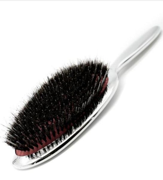 pure boar bristle hair paddle brush antistatic salon oval hair brush with air bag brushes comb in silver and gold6565321
pure boar bristle hair paddle brush antistatic salon oval hair brush with air bag brushes comb in silver and gold6565321