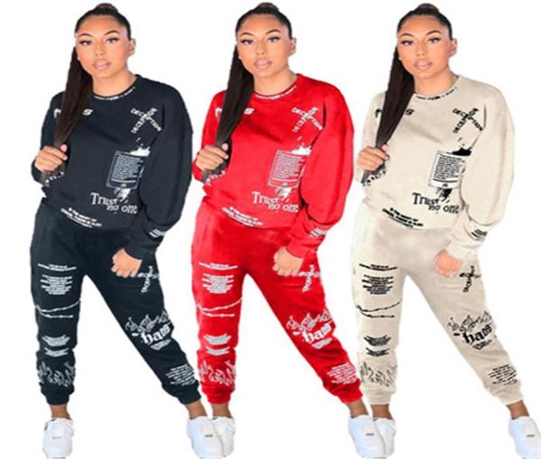 women letter graffiti printing tracksuits fashion trend long sleeve rond neck sweatshirt trousers suits designer female autumn cas5481371, Gray
women letter graffiti printing tracksuits fashion trend long sleeve rond neck sweatshirt trousers suits designer female autumn cas5481371, Gray
