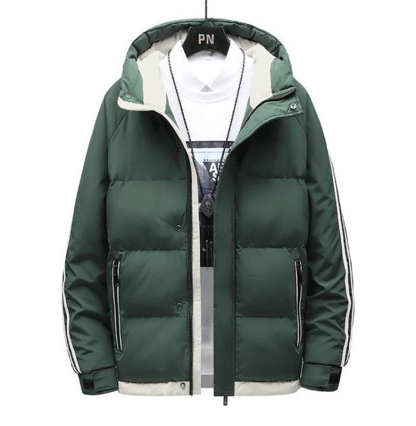 men039s jackets 2021 winter warm jacket fashion simple hooded solid color thick cotton lining m4xl chaqueta de hombre1303567, Black;brown
men039s jackets 2021 winter warm jacket fashion simple hooded solid color thick cotton lining m4xl chaqueta de hombre1303567, Black;brown