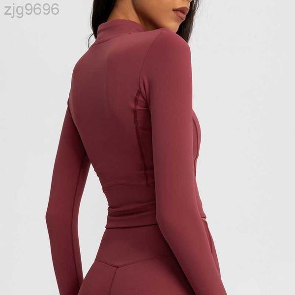desginer alos yoga jacketoriginal autumn and winter new fitness suit women's stretch nude suit long sleeve tight coat, Black;brown
desginer alos yoga jacketoriginal autumn and winter new fitness suit women's stretch nude suit long sleeve tight coat, Black;brown
