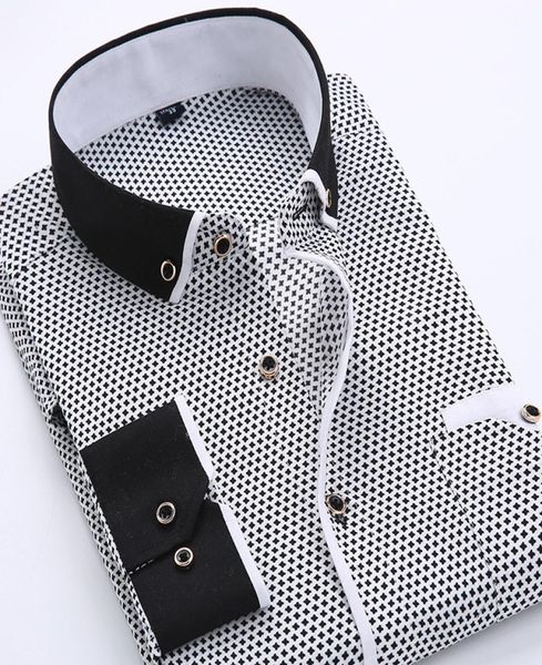 men dress shirts long sleeve printed men fashion casual slim fit male social business shirt soft comfortable brand men clothing1674693, White;black
men dress shirts long sleeve printed men fashion casual slim fit male social business shirt soft comfortable brand men clothing1674693, White;black
