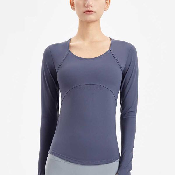 lu women's yoga long sleeve shirt tight fit solid color loose sports fitness round neck jogging sportswear breathable 4 colors
lu women's yoga long sleeve shirt tight fit solid color loose sports fitness round neck jogging sportswear breathable 4 colors