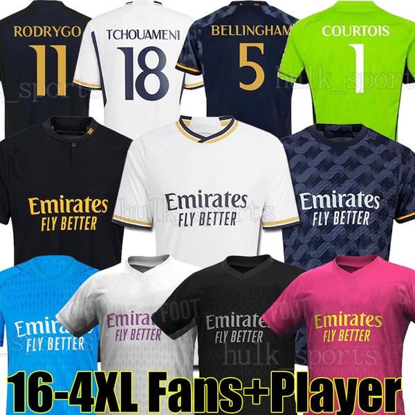 4xl 23/24 bellingham mbappe soccer jerseys football shirts real madrids camavinga vini jr alaba rodrygo modric marcelo tchouameni courtois c, Black;yellow
4xl 23/24 bellingham mbappe soccer jerseys football shirts real madrids camavinga vini jr alaba rodrygo modric marcelo tchouameni courtois c, Black;yellow
