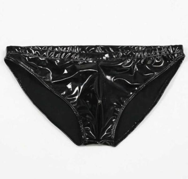 men pvc faux leather lowwaisted shiny brief colloid imitation latex glossy u convex pouch erotic latex tight underwear panties x07485987, Black;white
men pvc faux leather lowwaisted shiny brief colloid imitation latex glossy u convex pouch erotic latex tight underwear panties x07485987, Black;white