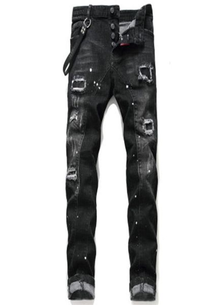 d2 jeans men mens designers jean skinny ripped pants cool guy causal hole denim fashion fit washed pant 02023424879, Black
d2 jeans men mens designers jean skinny ripped pants cool guy causal hole denim fashion fit washed pant 02023424879, Black