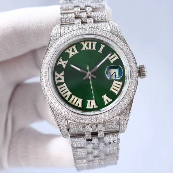 41mm diamond-studded wristwatch steel mens watch bezel mechanical 20238xzv de automatic fashion diamond watch montre diamonds wristwatch wit, Slivery;black
41mm diamond-studded wristwatch steel mens watch bezel mechanical 20238xzv de automatic fashion diamond watch montre diamonds wristwatch wit, Slivery;black