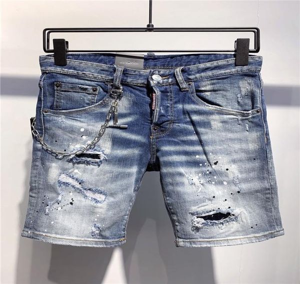 ss20 new arrival designer men d2 short jeans pants fashion holes trousers italy size 4454 963915571500, Blue
ss20 new arrival designer men d2 short jeans pants fashion holes trousers italy size 4454 963915571500, Blue