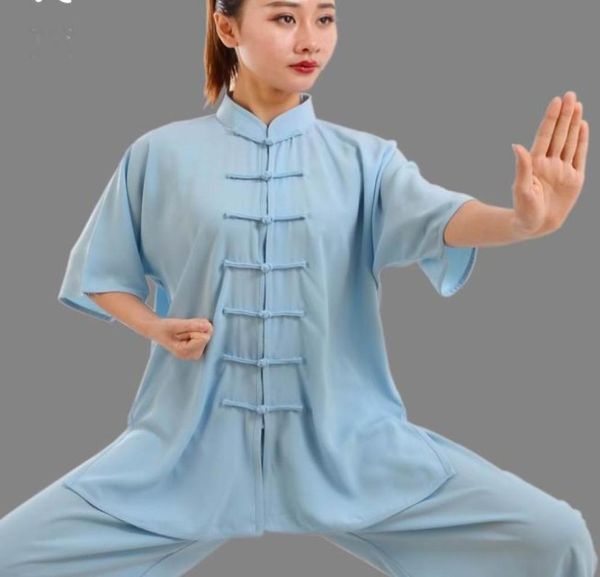 tai chi clothing short sleeves spring and summer cotton plus silk morning exercise suits martial arts tai chi exercise clothes 3297403167, Gray
tai chi clothing short sleeves spring and summer cotton plus silk morning exercise suits martial arts tai chi exercise clothes 3297403167, Gray
