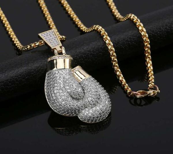 quality sports boxing gloves pendant necklace and pendant cordless chain golden gold cube zircon men039s hip hop jewelry gift3336897, Silver
quality sports boxing gloves pendant necklace and pendant cordless chain golden gold cube zircon men039s hip hop jewelry gift3336897, Silver