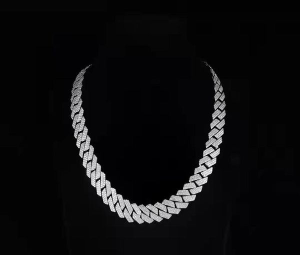 chains zhanhao customized pave moissanite diamond 18inch 135mm width hip hop men cuban link chain necklace3935546, Silver
chains zhanhao customized pave moissanite diamond 18inch 135mm width hip hop men cuban link chain necklace3935546, Silver
