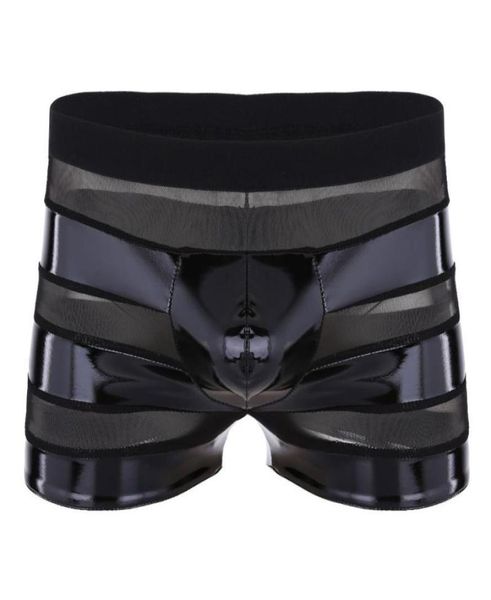 men lingerie bikini wetlook faux leather mesh patchwork stripe low waist boxer shorts briefs underwear latex panties m2xl wo7967553, Black;pink
men lingerie bikini wetlook faux leather mesh patchwork stripe low waist boxer shorts briefs underwear latex panties m2xl wo7967553, Black;pink