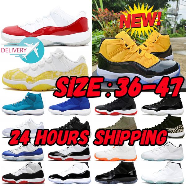 11 basketball shoes for men women cherry 11s jumpman sneakers midnight navy space jam gamma blue yellow snakeskin outdoor trainers sports
11 basketball shoes for men women cherry 11s jumpman sneakers midnight navy space jam gamma blue yellow snakeskin outdoor trainers sports