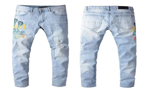 2019 us size 2840 hip hop punk pants men039s motorcycle moto biker denim mens distressed ripped skinny jeans brand designer 622271170, Blue
2019 us size 2840 hip hop punk pants men039s motorcycle moto biker denim mens distressed ripped skinny jeans brand designer 622271170, Blue