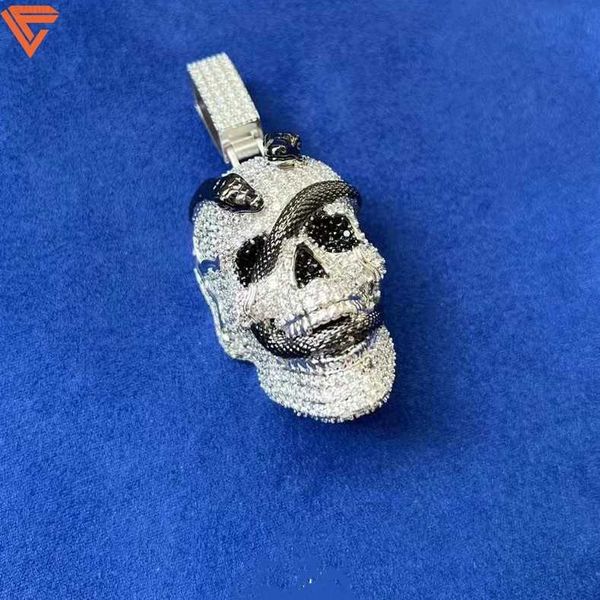 lifeng jewelry fully bussdown 3d white gold plated solid 925 sterling silver vvs moissanite head snake pendant hip hop pendant
lifeng jewelry fully bussdown 3d white gold plated solid 925 sterling silver vvs moissanite head snake pendant hip hop pendant