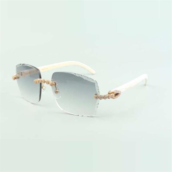 2022 exquisite bouquet diamond sunglasses 3524014 with natural white buffs glasses and cut lens 3 0 thickness size 18-140 mm260i, White;black
2022 exquisite bouquet diamond sunglasses 3524014 with natural white buffs glasses and cut lens 3 0 thickness size 18-140 mm260i, White;black