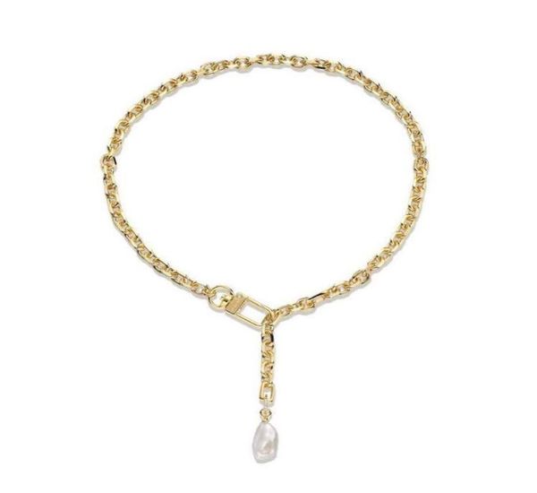 french necklace for women pearl chain luxury jewelry stainless steel temperament simple retro gift whole designer accessorie c5420643, Silver
french necklace for women pearl chain luxury jewelry stainless steel temperament simple retro gift whole designer accessorie c5420643, Silver