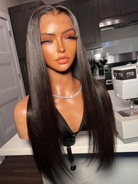 13x4 13x6 hd sheer lace front human hair wig preplucked 360 fully enclosed wig brazilian virgin straight front lace wig, Black
13x4 13x6 hd sheer lace front human hair wig preplucked 360 fully enclosed wig brazilian virgin straight front lace wig, Black