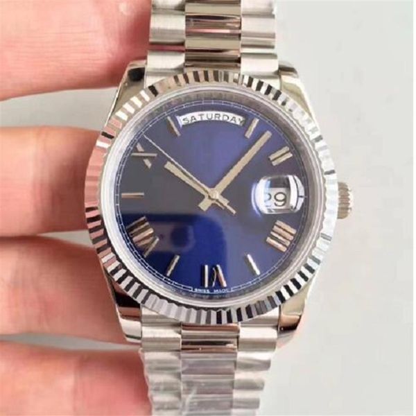 business men automatic mechanical watches 40 36mm stainless steel men's sapphire fashion watch montres225g, Slivery;brown
business men automatic mechanical watches 40 36mm stainless steel men's sapphire fashion watch montres225g, Slivery;brown