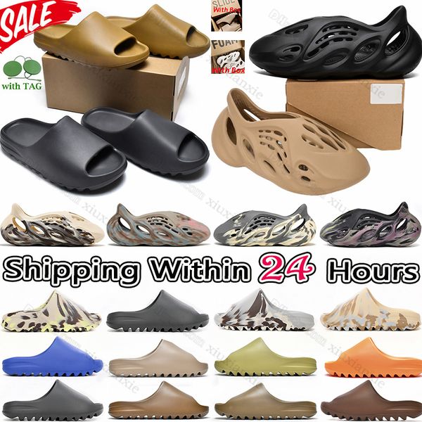 designers slides foam runner sandals slider slide onyx pure bone mineral blue vermillion glow green resin rubber slipper slippers men women, Black
designers slides foam runner sandals slider slide onyx pure bone mineral blue vermillion glow green resin rubber slipper slippers men women, Black