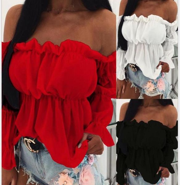 women039s tshirt spring off shoulder women tshirts 2021 office lady elegant full sleeve white tee club party casual shirt8389241
women039s tshirt spring off shoulder women tshirts 2021 office lady elegant full sleeve white tee club party casual shirt8389241