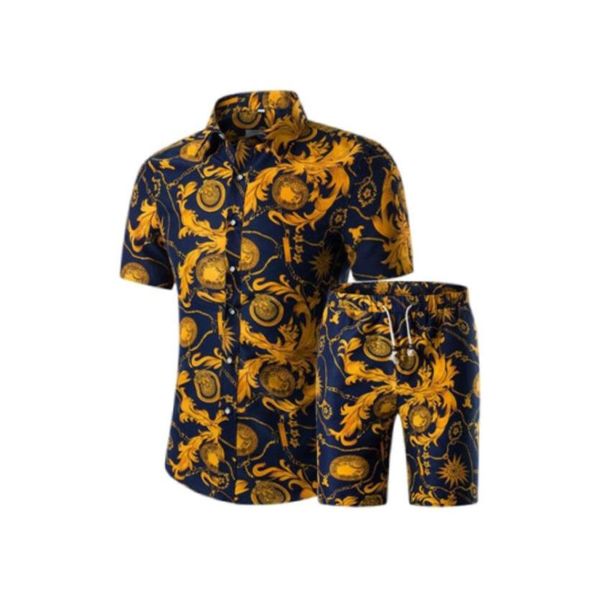 men039s tracksuits t shirts shorts set summer casual printed hawaiian shirt homme short fashion male printing suit sets plus si7831664, Gray
men039s tracksuits t shirts shorts set summer casual printed hawaiian shirt homme short fashion male printing suit sets plus si7831664, Gray