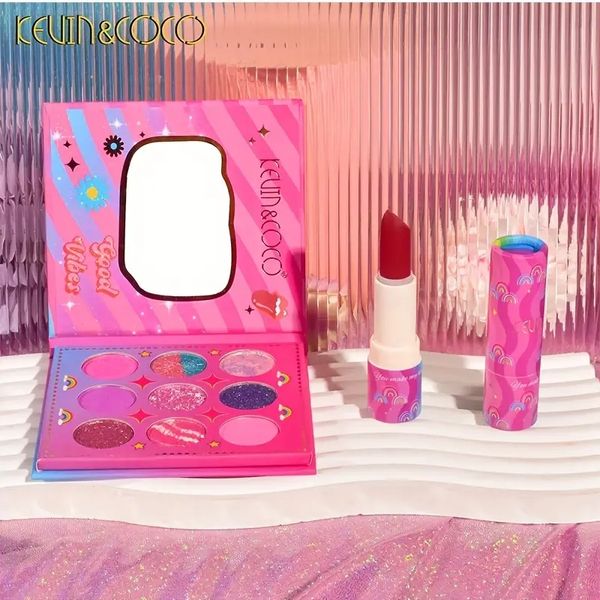 high pigment eyeshadow palette with long-lasting matte lipstick and moisturizing makeup gift set
high pigment eyeshadow palette with long-lasting matte lipstick and moisturizing makeup gift set
