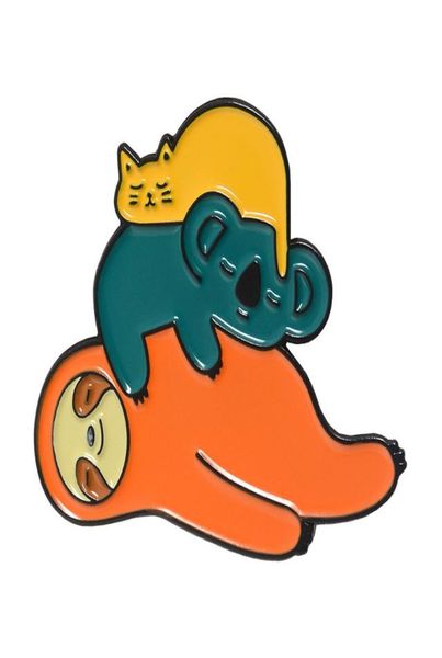 yoga sloth brooch pins cute animal bradypode enamel cartoon animal lapel pin for women men dress cosage fashion jewelry will a7180739, Gray
yoga sloth brooch pins cute animal bradypode enamel cartoon animal lapel pin for women men dress cosage fashion jewelry will a7180739, Gray